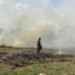 Ludes, Lahan 400 Meter di Cariu Diduga Dibakar
