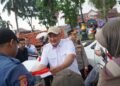 Bagikan Bendera Merah Putih, Bupati Bogor Ajak Warga Semarakkan HUT ke-80 RI