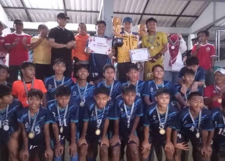 Resmi Ditutup, Tim RMB Merah Juarai Fauzi Cup U-15 