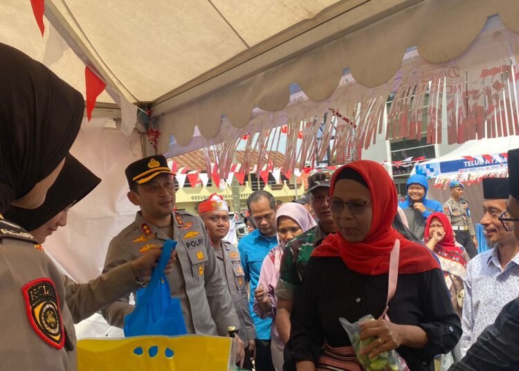 GPM Digelar, Polres Bogor Sediakan Paket Sembako Murah Jelang HUT RI 