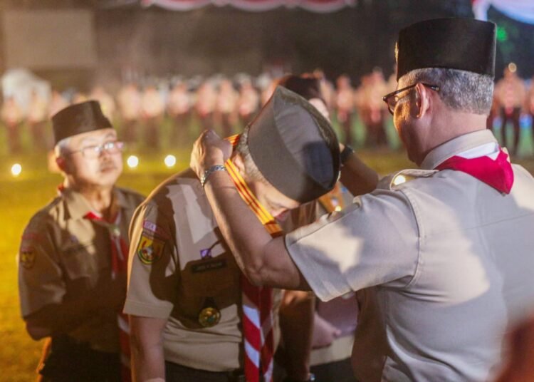 Dedie Rachim Dianugerahi Lencana Melati, Penghargaan Tertinggi Gerakan Pramuka