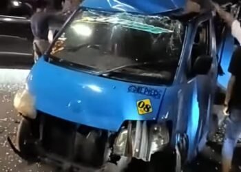 Berbahan Bakar Gas, Angkot Trayek Pasar Anyar-Citeureup Meledak