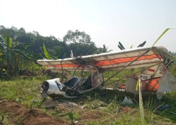 Breaking News! Pesawat Jatuh di Ciampea