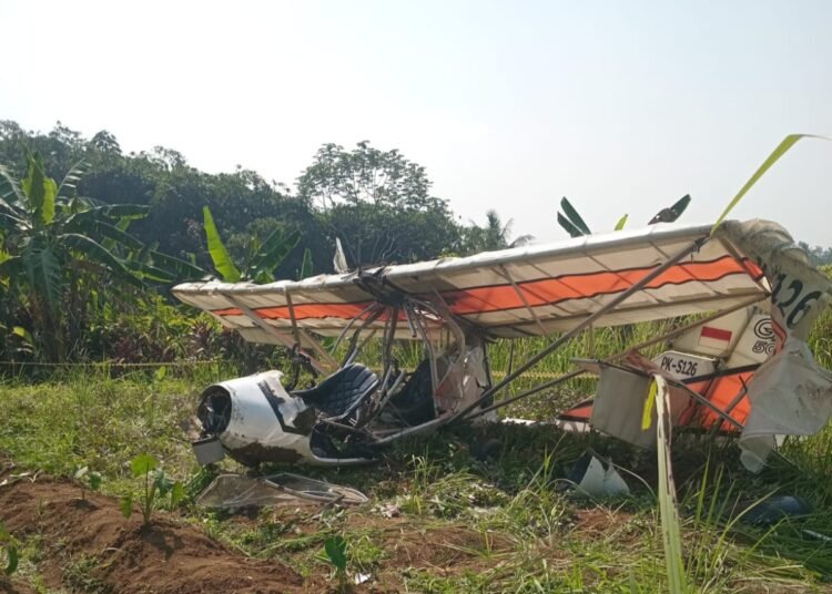Breaking News! Pesawat Jatuh di Ciampea