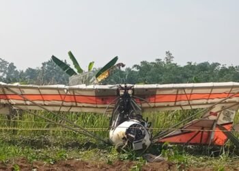 Detik-detik Pesawat Jatuh di Ciampea, Sempat Oleng dan Terbang Memutar