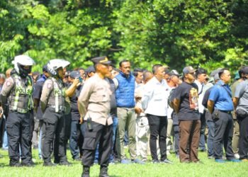 Antisipasi Potensi Unras, 1.026 Personel Ikut Apel Gabungan di Kota Bogor