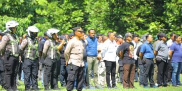 Antisipasi Potensi Unras, 1.026 Personel Ikut Apel Gabungan di Kota Bogor