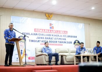 3 Lurah Wakili Kota Bogor di Anugerah Gapura Sri Baduga 