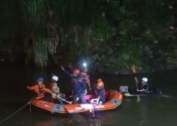 2 Remaja Tenggelam di Sungai Cisadane Kota Bogor Ditemukan Meninggal dalam Posisi Berpelukan