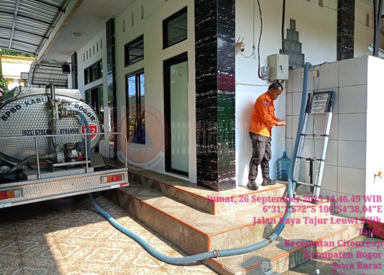 Selain Tenjo, SMPN di Citeureup juga Alami Krisis Air Bersih