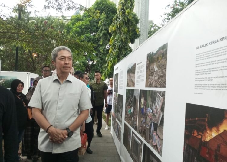 Satu Dekade PFI Bogor, Dedie Rachim Tersentuh Saksikan Foto Penanganan Kebakaran