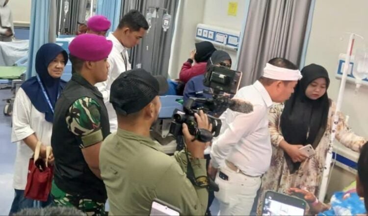 Pemprov Jabar Tanggung Biaya Pengobatan Korban Robohnya Majelis Taklim di Sukamakmur