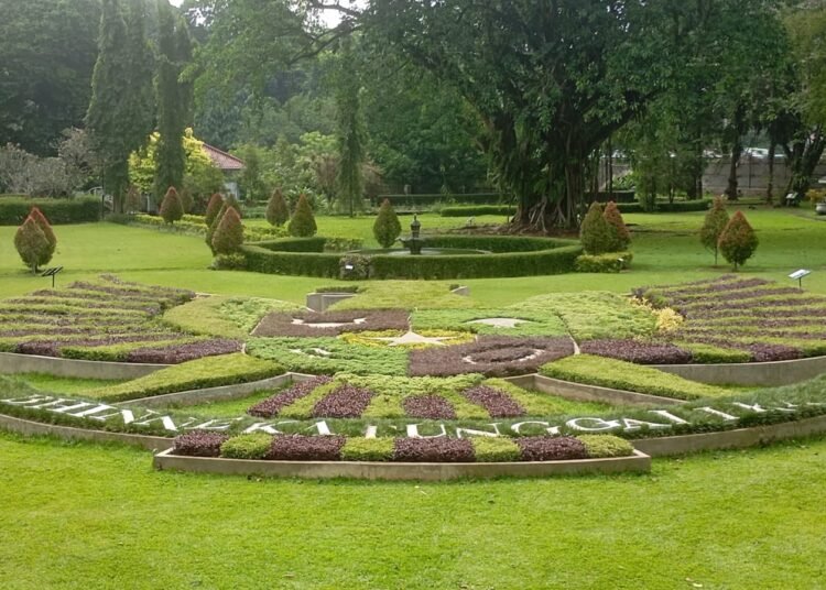Taman Soejana Kassan Kebun Raya Bogor Sajikan Keindahan Garuda Pancasila