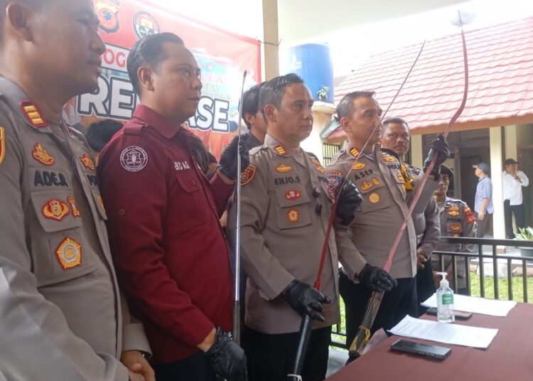 Polsek Bogor Utara Tangkap Pelaku Pembacokan Anggota Polisi