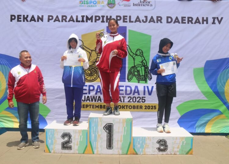 Hari Pertama Sabet 8 Medali Emas, Kabupaten Bogor Siap Ukir Prestasi di Peparpeda Jabar IV 2025