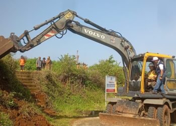 Jalan Baru Menuju Pusat Pemerintahan Kota Bogor di Katulampa Mulai Dipatok