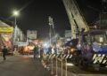Pemasangan Girder Jembatan Cibalok Rampung, Jalan Raya Tajur Dibuka 