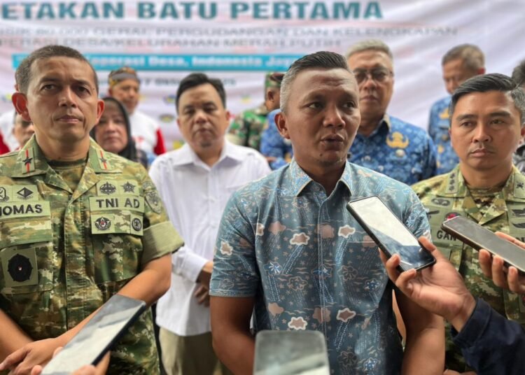 Gudang-Kantor Koperasi Merah Putih di Kelurahan Menteng Dibangun