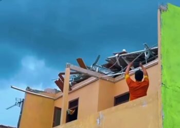 Dilanda Angin Puting Beliung, Sejumlah Rumah di Bojonggede Dikabarkan Rusak