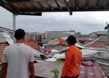 42 Rumah di Bojonggede Rusak Diterjang Puting Beliung, 5 Keluarga Mengungsi