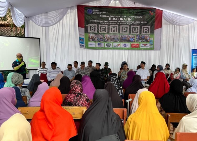 Gerakan Masyarakat Kota Bogor Santuni 140 Anak Yatim dan Janda Dhuafa