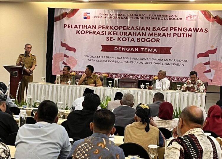 Pengawas Koperasi Kelurahan Merah Putih se-Kota Bogor Dilatih Perkoperasian