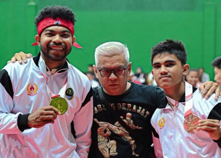 Atlet Tarung Derajat Asal Kota Bogor Raih Emas-Perunggu di PON Beladiri Kudus