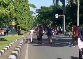 Parkir Berbayar Bakal Diberlakukan pada CFD Jalan Tegar Beriman