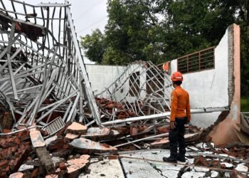 BPBD Catat 42 Siswa Terluka pada Peristiwa Ambruknya SMKN 1 Gunungputri 