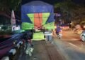 Tabrak Truk Parkir di Pinggir Jalan Cileungsi, Pemotor Terluka