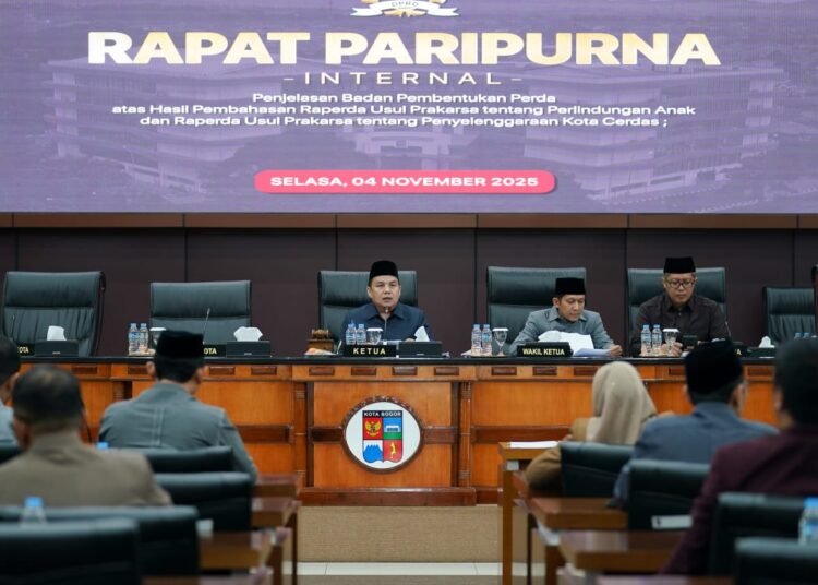 Bentuk Raperda Baru DPRD Kota Bogor Dukung Capaian RPJMD 2025-2030