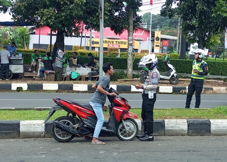 Operasi Lodaya Polres Bogor Digelar, Pekan Pertama Fokus di Cibinong Raya