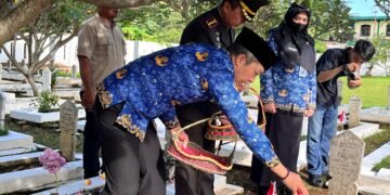 HUT ke-54, Korpri Ziarah dan Tabur Bunga di TMP Dreded Kota Bogor