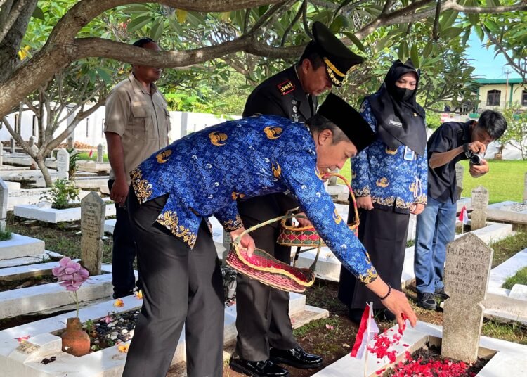 HUT ke-54, Korpri Ziarah dan Tabur Bunga di TMP Dreded Kota Bogor