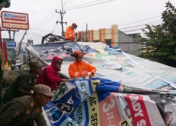26 Rumah di Ciseeng Rusak Diterjang Angin Kencang