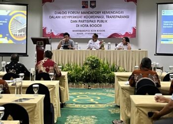 Bakesbangpol Kota Bogor Gelar Forum Dialog Mandatory Kemendagri 