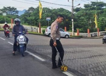 Pemotor di Cilebut Tewas Usai Tabrak Tanggul 