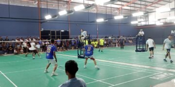 Turnamen Bulutangkis Piala Dedie Rachim Jadi Ajang Silahturahmi Warga