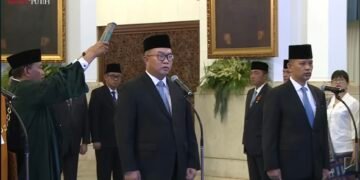 Pelantikan Arif Satria jadi Kepala BRIN