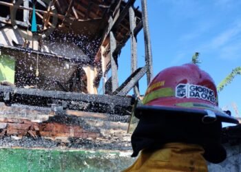 Korsleting Listrik, 5 Rumah di Nanggung Terbakar