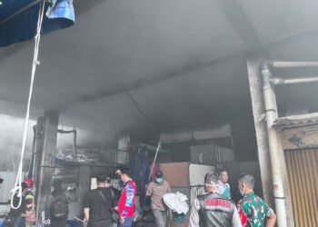 Polisi Masih Selidiki Penyebab Kebakaran di Pasar Kebon Kembang 
