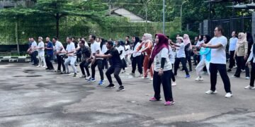 Sinergi Imigrasi Bersama PWI Kota Bogor Gelar Jumat Sehat dan Bakti Sosial