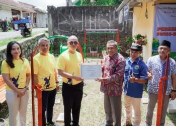 Wujudkan Kepedulian Sosial, Swiss-Belhotel Bogor Bangun Taman Bermain di Sukajadi