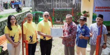 Wujudkan Kepedulian Sosial, Swiss-Belhotel Bogor Bangun Taman Bermain di Sukajadi