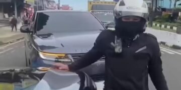 Polres Telusuri Oknum Pengawal Mobil Mewah di Puncak