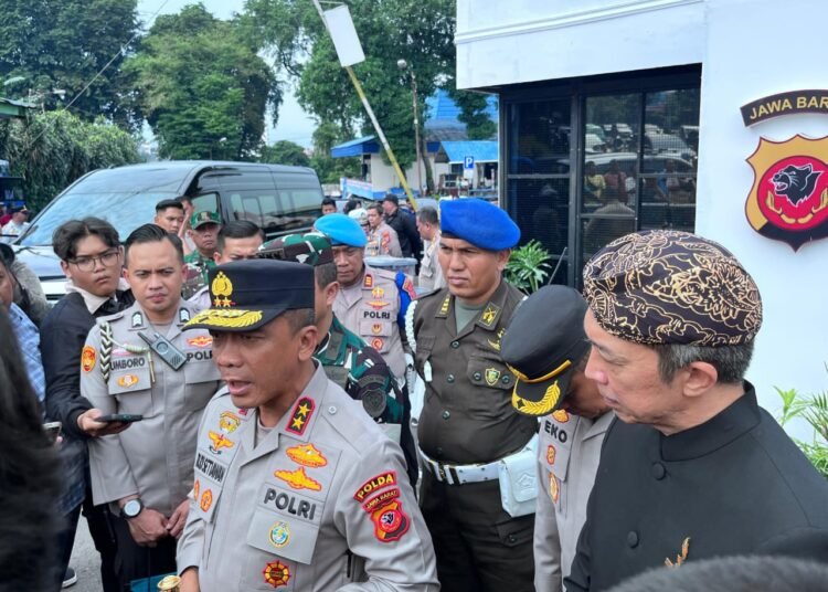 Kapolda Jabar Tinjau Kesiapan Pengamanan Nataru di Kota Bogor