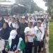 Ribuan Peserta Tumpah Ruah di Jalan Sehat Milad Muhammadiyah Kota Bogor 