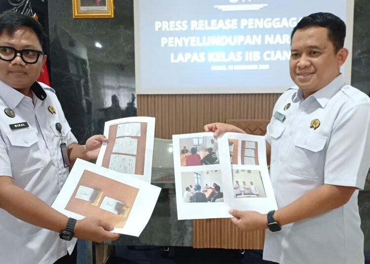 Lapas Cianjur Gagalkan Penyelundupan Obat Terlarang