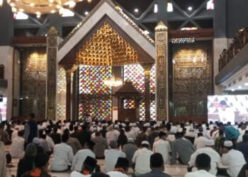 Pemkab Gelar Doa Akhir Tahun Bersama Masyarakat di Masjid Nurul Wathon