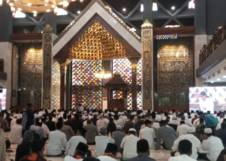 Pemkab Gelar Doa Akhir Tahun Bersama Masyarakat di Masjid Nurul Wathon